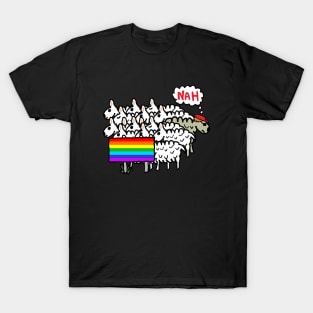 Anti Rainbow Sheep T-Shirt